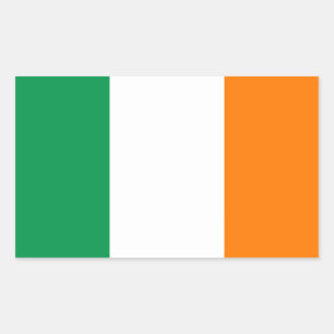 Irish flag stickers