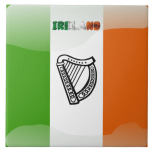 Irish flag tile