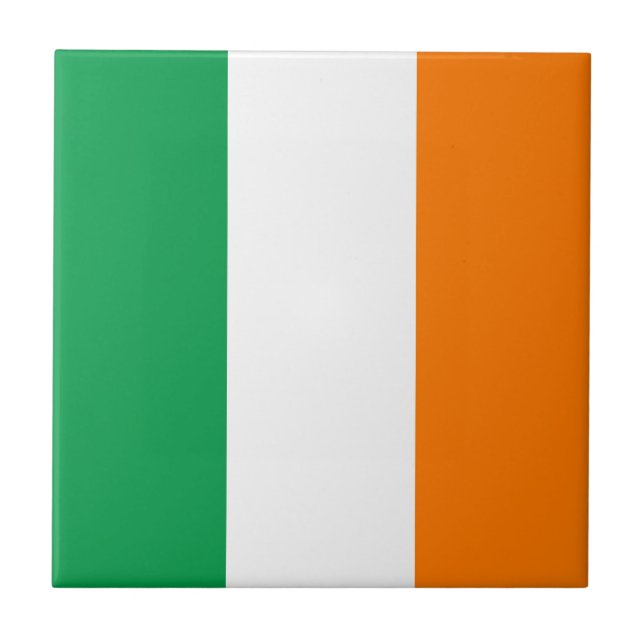 Irish Flag Tile (Front)