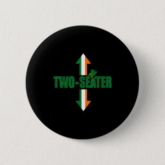 Irish Flag Two Seater Party-trashy Adult Humor Fun 6 Cm Round Badge