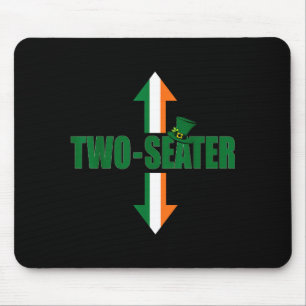 Irish Flag Two Seater Party-trashy Adult Humor Fun Mouse Mat