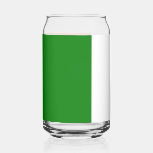 Irish Flag Wraps Around Can Glass (Front)