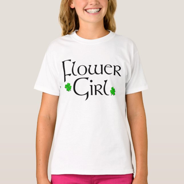 Irish Flower Girl T-Shirt (Front)