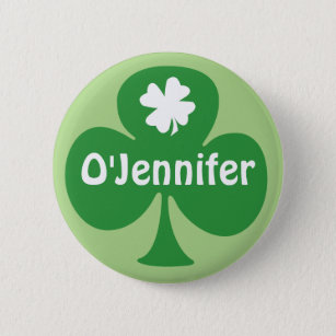 Irish For A Day St. Patrick's Day Party Name Tags 6 Cm Round Badge