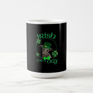 Irish For A Day Whippet Lucky Dog In Patrick Day Coffee Mug