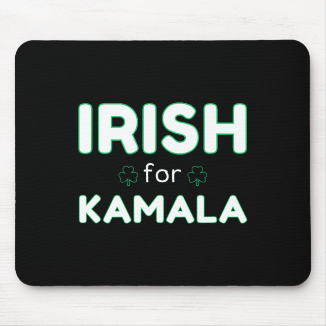 Irish For Kamala Harris 2024 Election  Mouse Mat (Front)