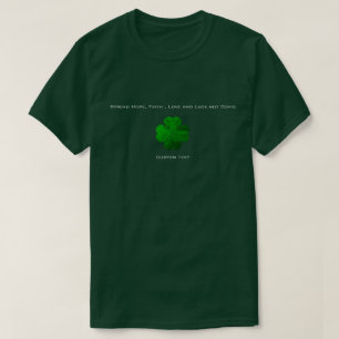 Irish Four leaf clover St Patrick's Day T-Shirt