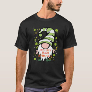 Irish Funny St Patrick's Day Lucky Gnome Family Ma T-Shirt