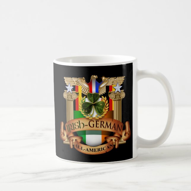 Irish German All-American Coffee Mug (Right)