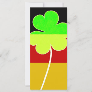 Irish German Flag Shamrock Clover St. Patrick