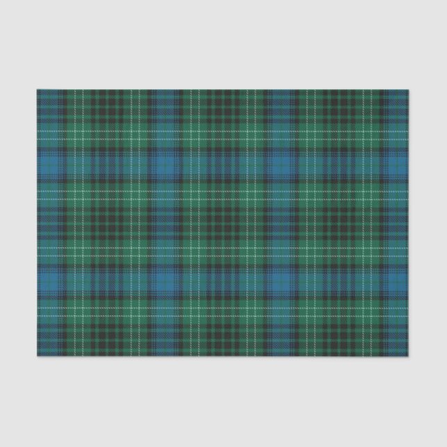 Irish Gifts Clan Donohue O'Donohue Tartan Tissue Paper (Front)