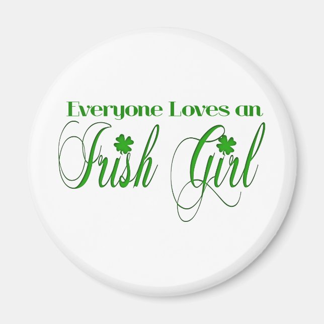 Irish Girl Magnet (Front)