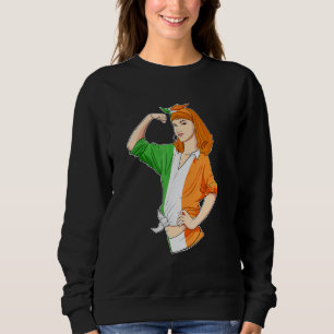 Irish Girl Unbreakable I Irish Heritage I Ireland Sweatshirt