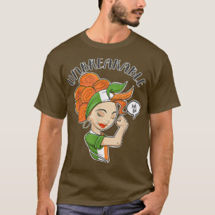 Irish Girl Unbreakable I Irish Heritage I Ireland T-Shirt