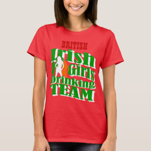 Irish girls drinking team T-Shirt
