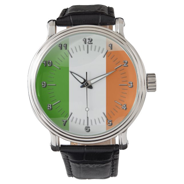 Irish glossy flag watch (Front)