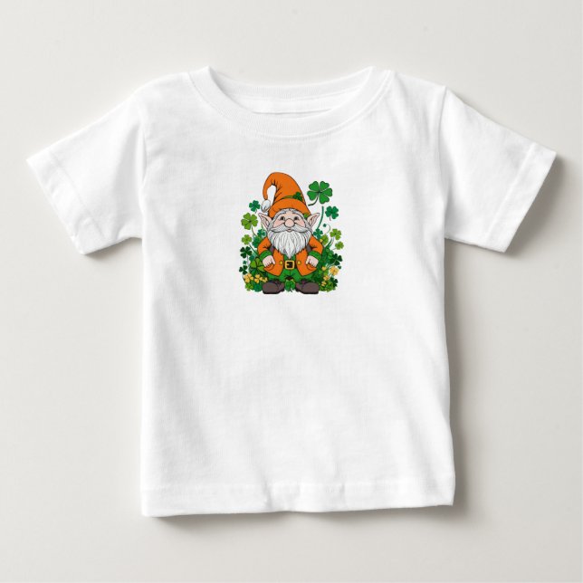 Irish Gnome Baby T-Shirt (Front)
