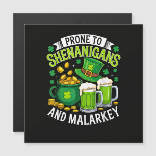 Irish Gnome St Patricks Prone to Shenanigans 