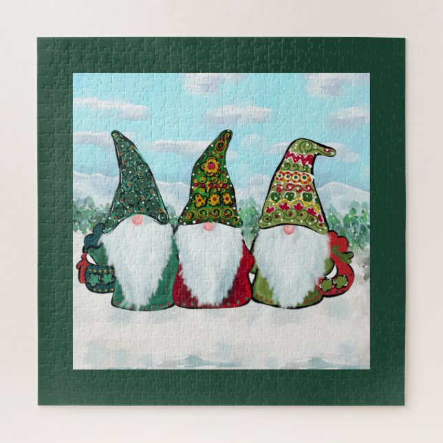 IRISH GNOMES JIGSAW PUZZLE (Vertical)