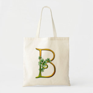 Irish Gold Monogram B Tote Bag