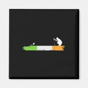 Irish Golf Ireland Flag Golfing Magnet