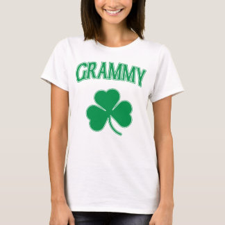 Irish Grammy Green Shamrock T-Shirt