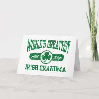 Irish Grandma Card