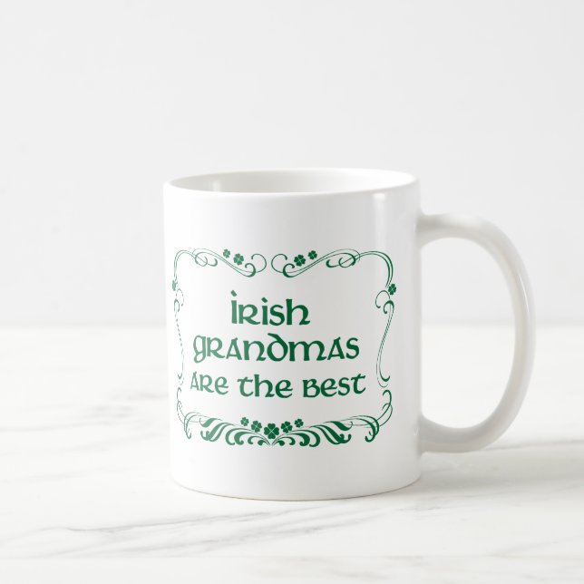 Irish Grandma T-shirt Coffee Mug (Right)