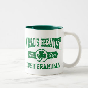 Irish Grandma Two-Tone Coffee Mug