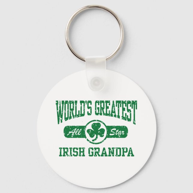 Irish Grandpa Key Ring (Front)