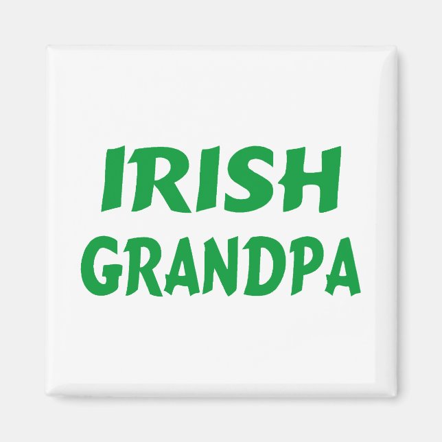 Irish Grandpa Magnet (Front)