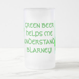 IRISH GREEN BEER stein
