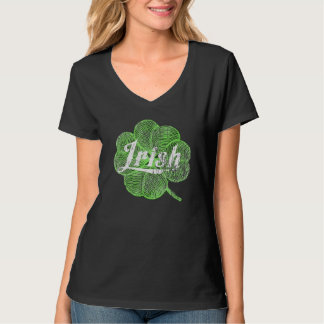 Irish Green Clover St. Patrick's Day Ireland T-Shirt