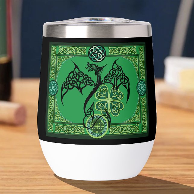 Irish Green Dragon Celtic (Creator Uploaded)