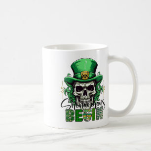 Irish Green Let The Shenanigans Begin Retro St Pat Coffee Mug