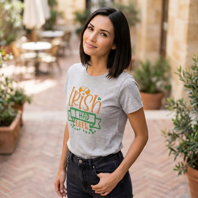 Irish Had a Beer St Patrick T-Shirt (Creator Uploaded)