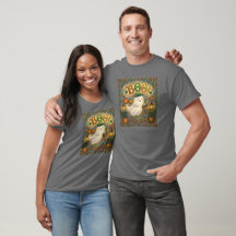 Irish Halloween Ghost T-Shirt | Cute Celtic Boo Sp