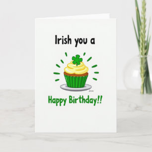 Irish Happy Birthday Fun Card