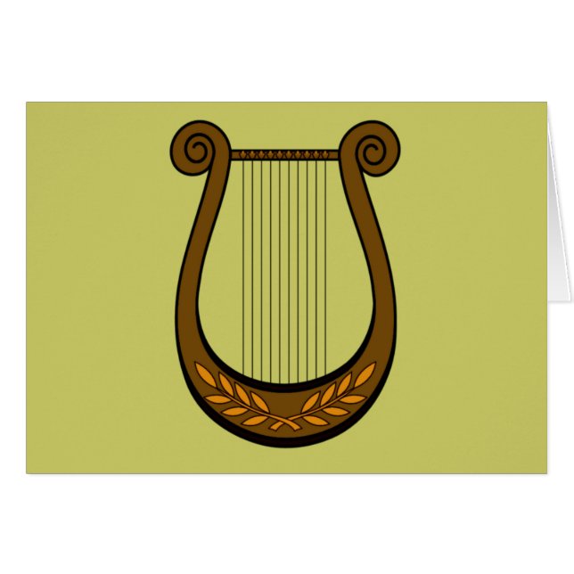 Irish Harp (Front Horizontal)