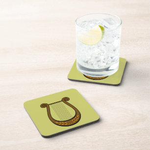 Irish Harp Coaster