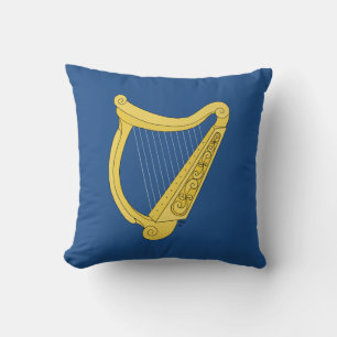 Irish Harp Cushion