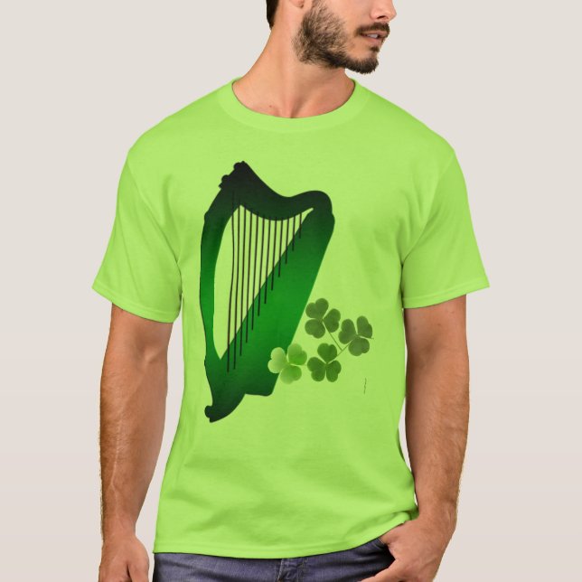 Irish Harp T-Shirt (Front)