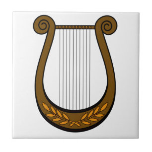Irish Harp Tile