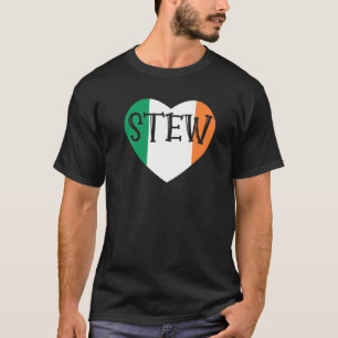 Irish Heart Ireland I Love Irleand Irish Stew T-Shirt