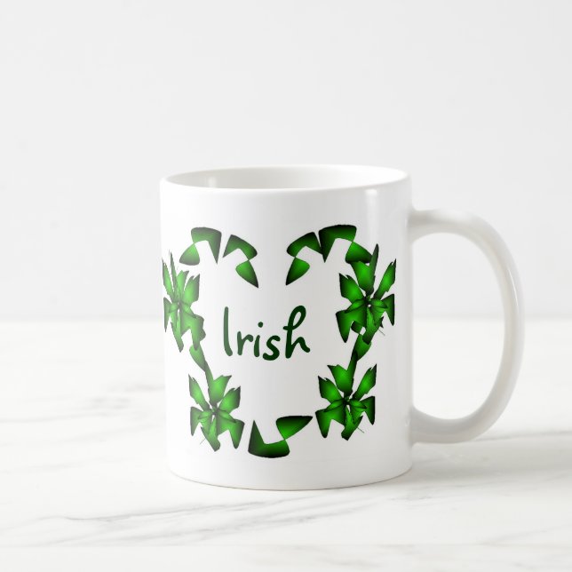 Irish Heart Mug - Customisable (Right)