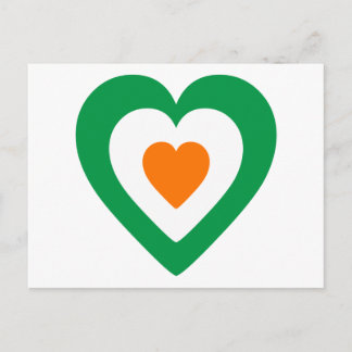 Irish Heart Postcard
