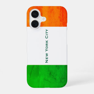 Irish Heritage in the City - NYC Ireland Flag iPhone 16 Case