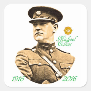Irish Hero image for Square-Stickers-Glossy Square Sticker