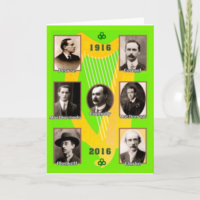 Irish Heroes image for Greeting-card Holiday Card (Front)