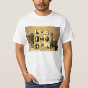 Irish Heroes image for Men's-T-Shirt-White T-Shirt